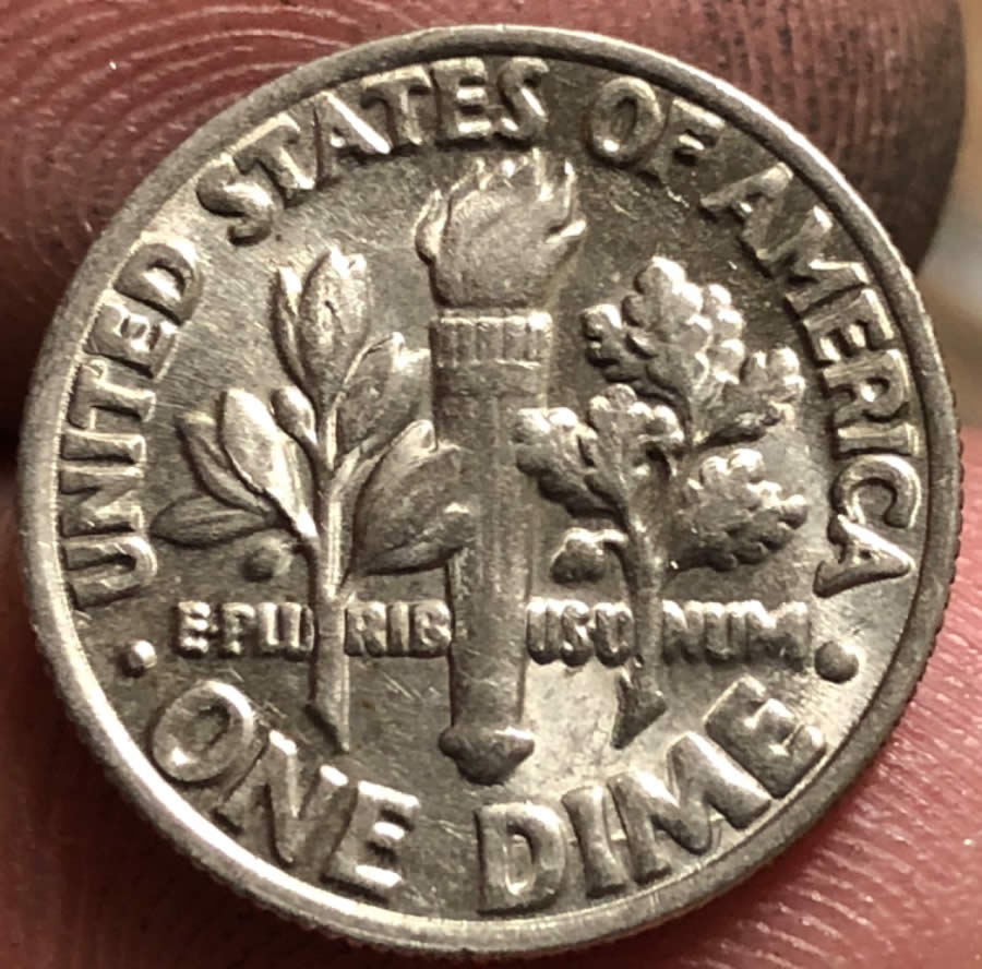 1984-P-10c-Bubble-Letters-On-Reverse-Dime