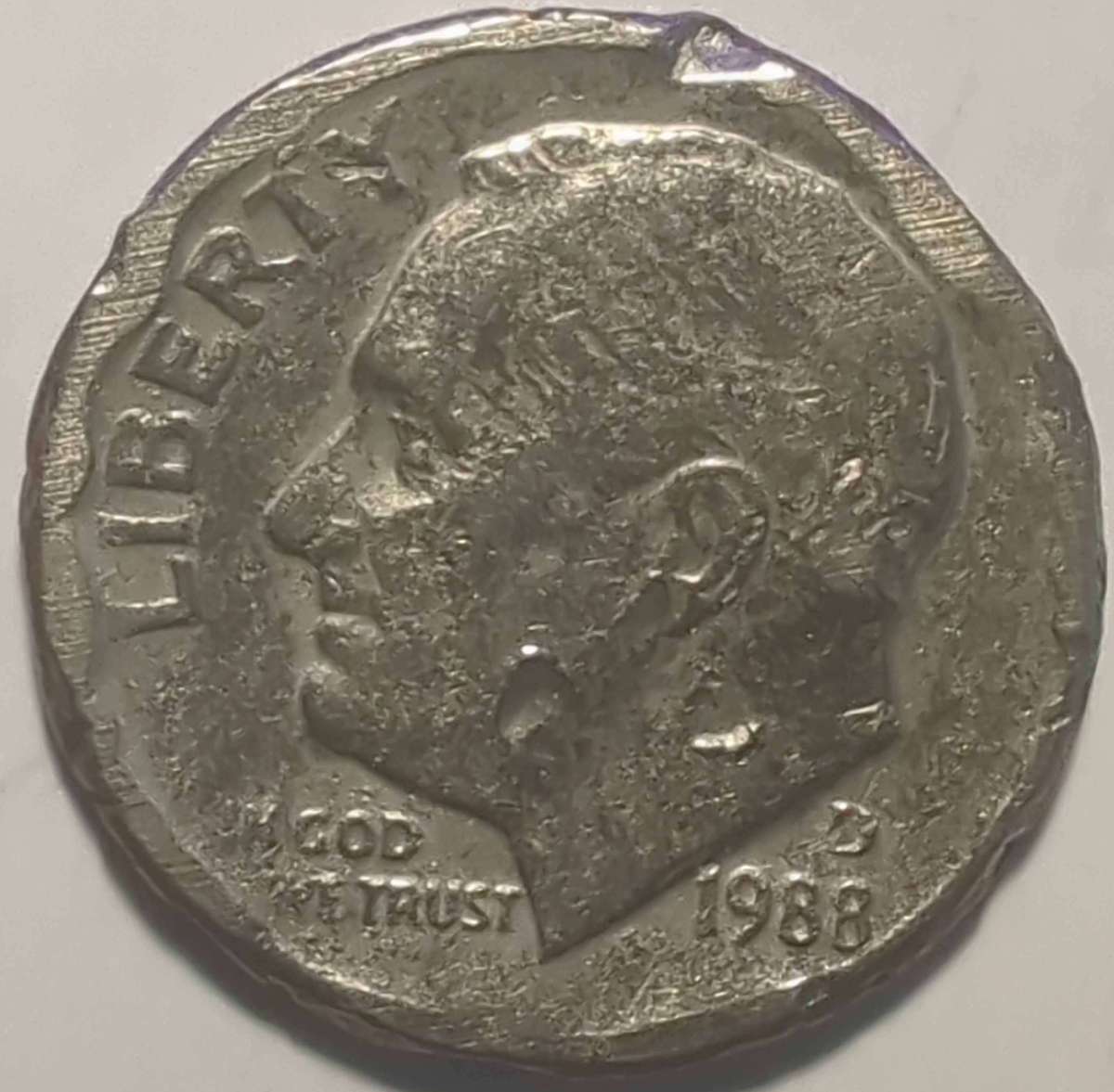 1988-Dime-1975-Dime-Damage?-Or-Mint-Errors-?--Newbie-Here