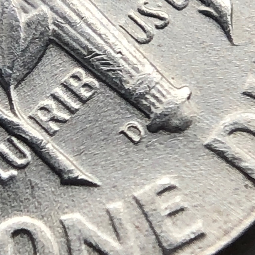 1951-D-Roosevelt-Dime-D/D-RPM-FS-501
