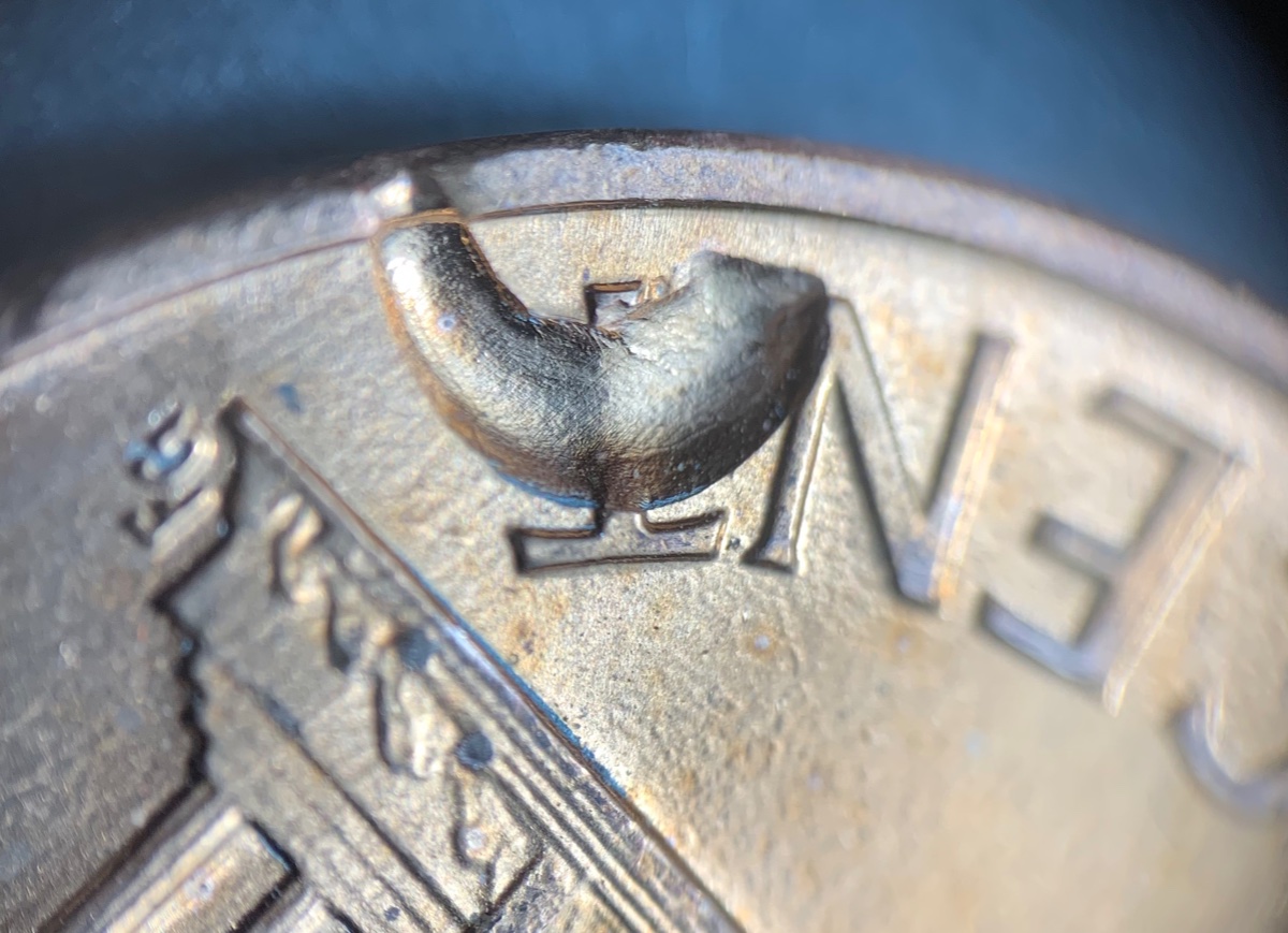 1992-Lincoln-Cent-Struck-Through-Reverse