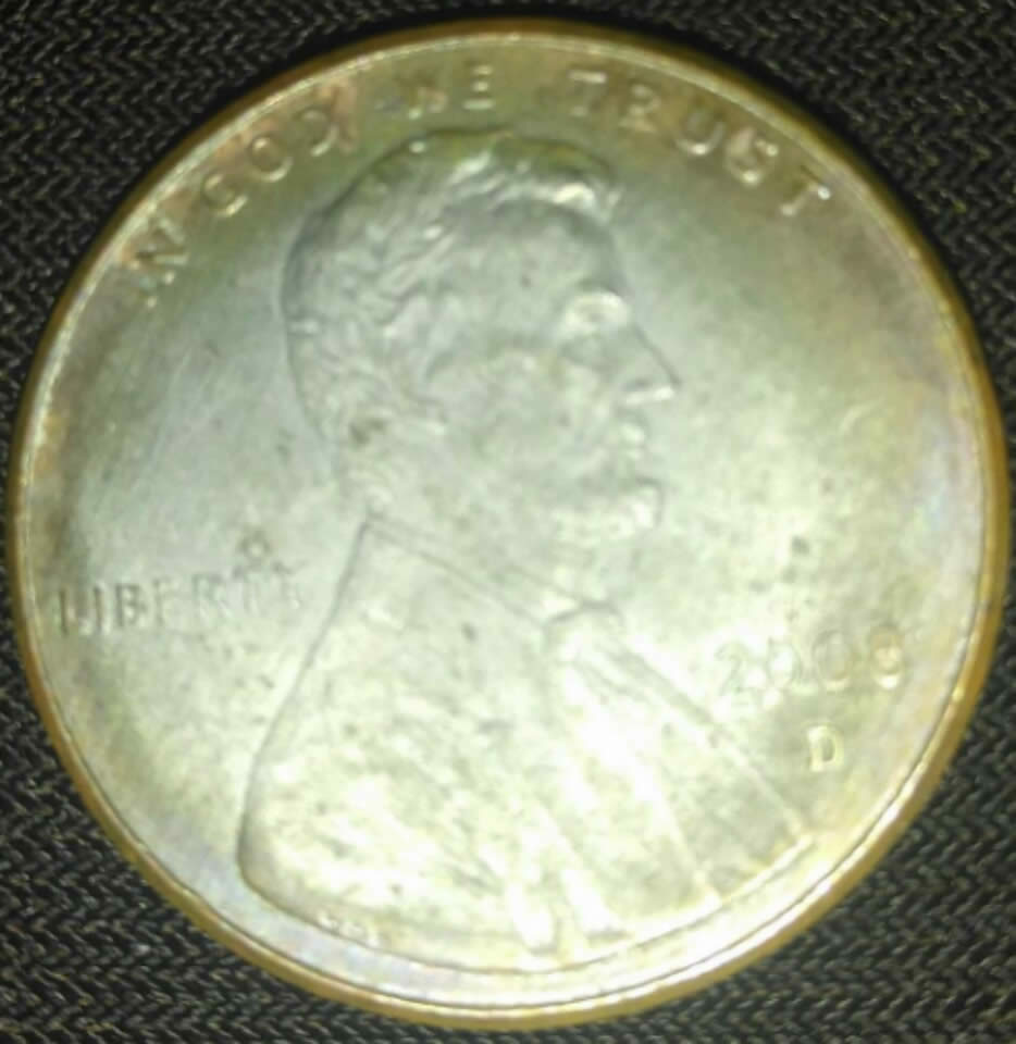 2008-D-Lincoln-Copper-Pealing-Off-?
