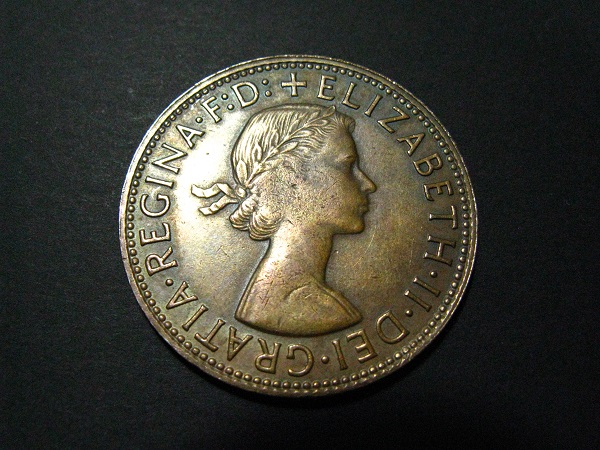 1962-Australian-Penny---Missing-'1':--'962'