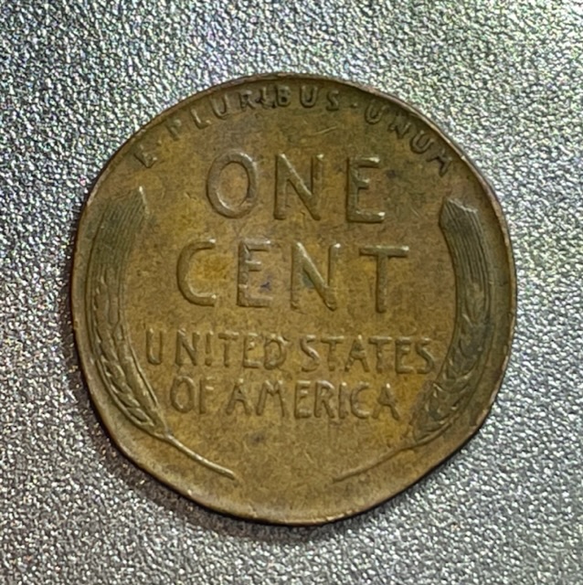 1950-D-Wheat-Penny---Odd-Shape?