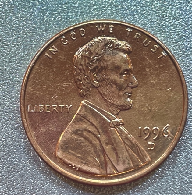 1996-D-Lincoln-Penny-RD