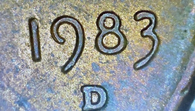 1983-D-Lincoln-Cent-Striking-Error