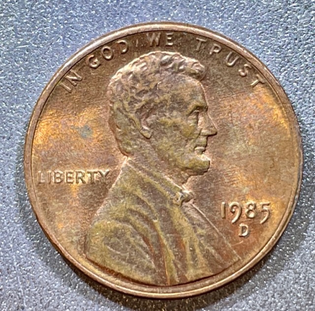 1985-D-Lincoln-Cent-Thin-Letter-E