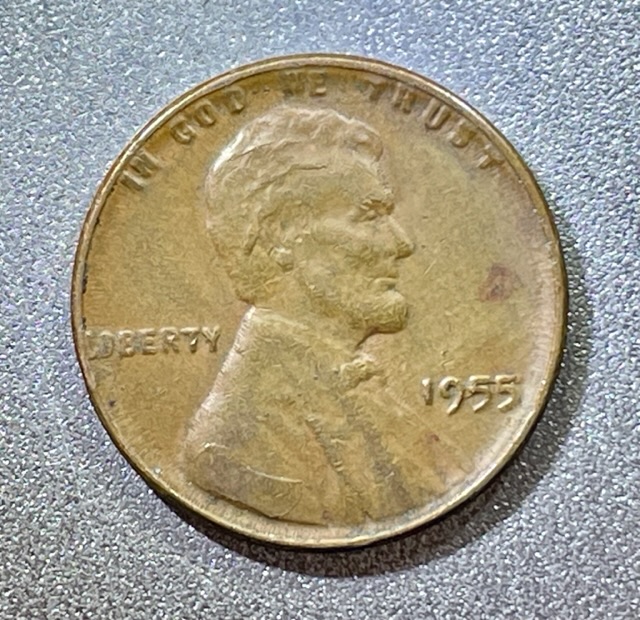 1955-Wheat-Penny-Liberty-Misprint?-Other-Errors