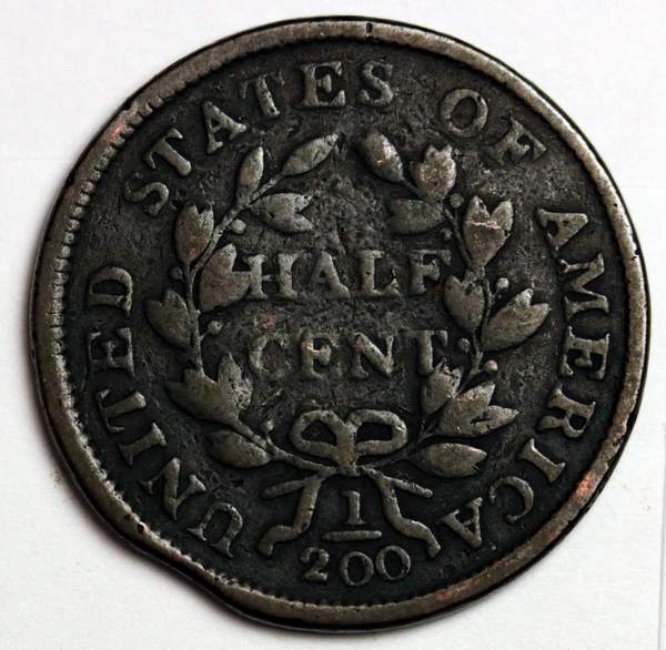 Clipped-Planchet-On-1803-Half-Cent