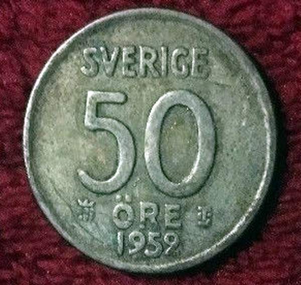 Sweden-50-�re---Was-Such-A-Coin-Minted-In-1959?