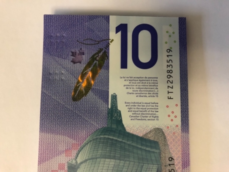 2018-New-$10-Canadian-Bank-Note