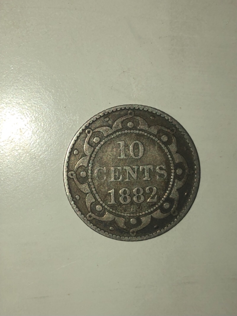 1882-Newfoundland-10-Cent