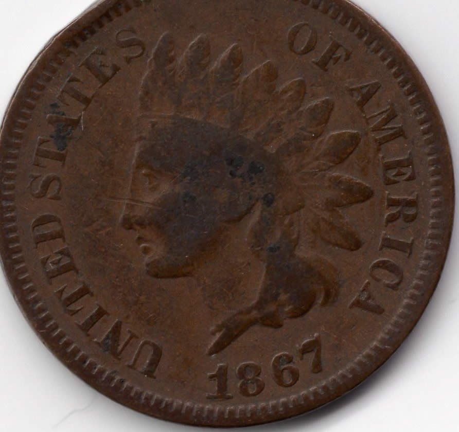 1867-Indian-Head-Cent-Recut-Date