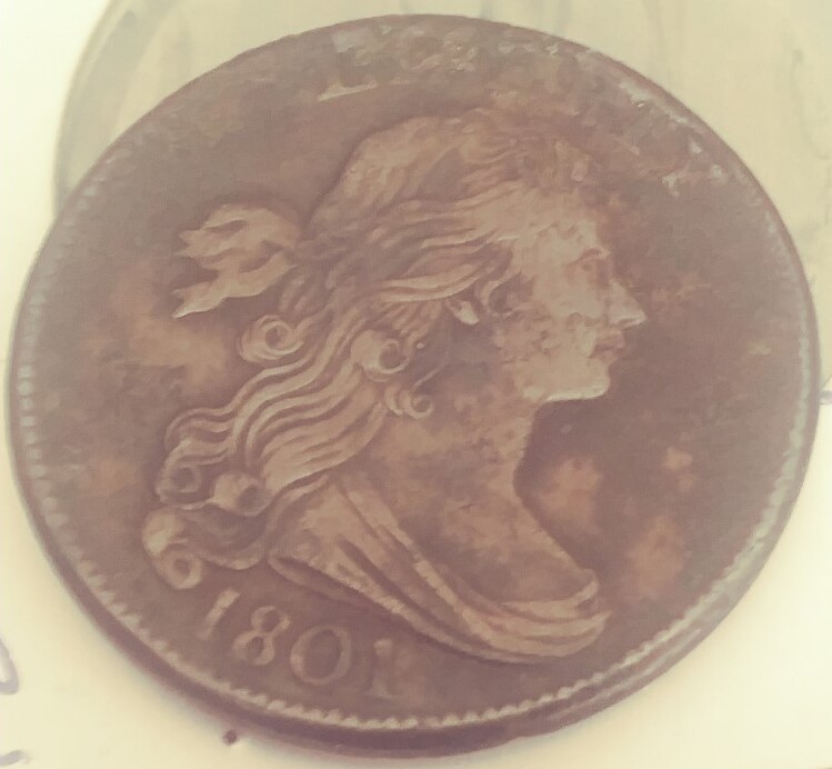 Grade,-Variety,-&-Proper-Conservation-Advice-On-This-1801-Draped-Bust-Large-Cent