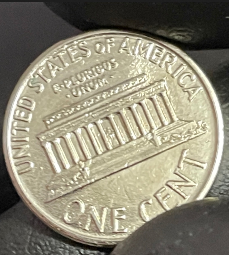 1990--D--Sliver-In-Color,-Either-The-Best-Plate-Job-I've-Ever-Seen-Or-Penny-On-Dime-Planchet