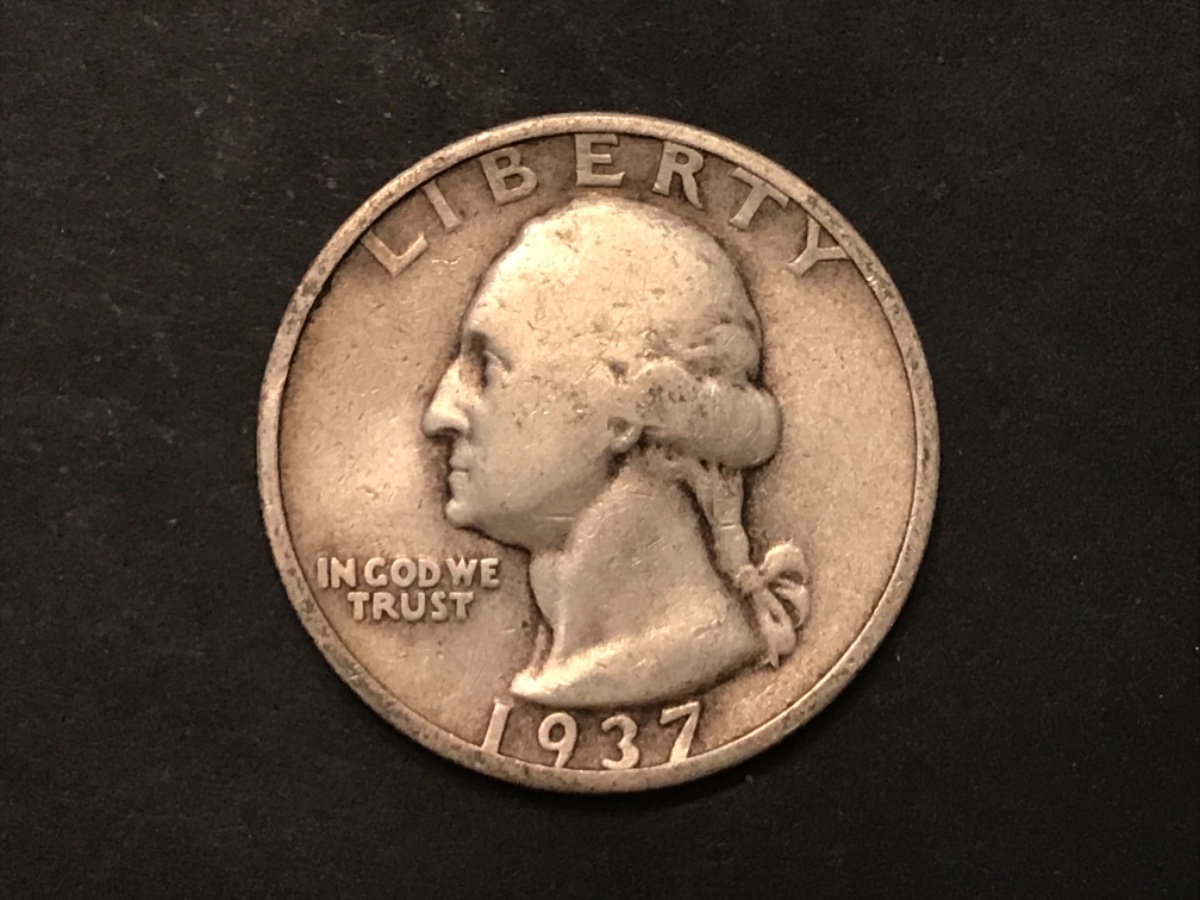 1937-S-Washington-Quarter-For-Grading