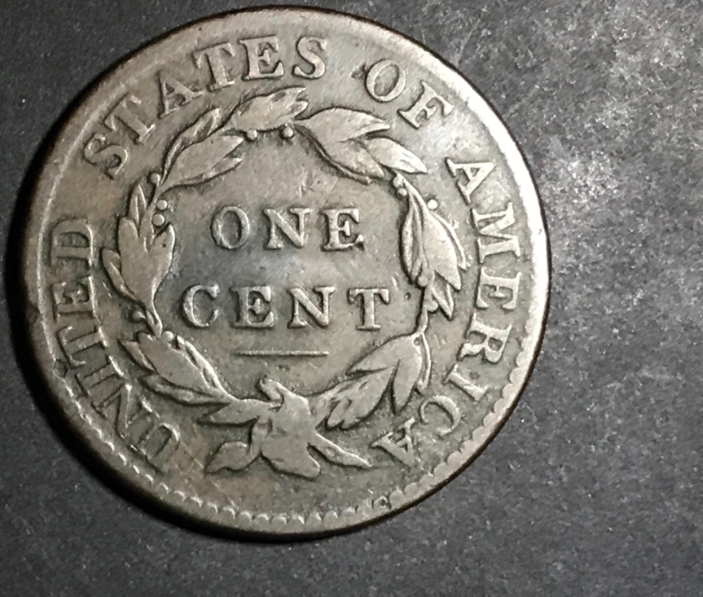 1819/8-Coronet-Large-Cent--Overdate-Newcomb-1-Cherrypick