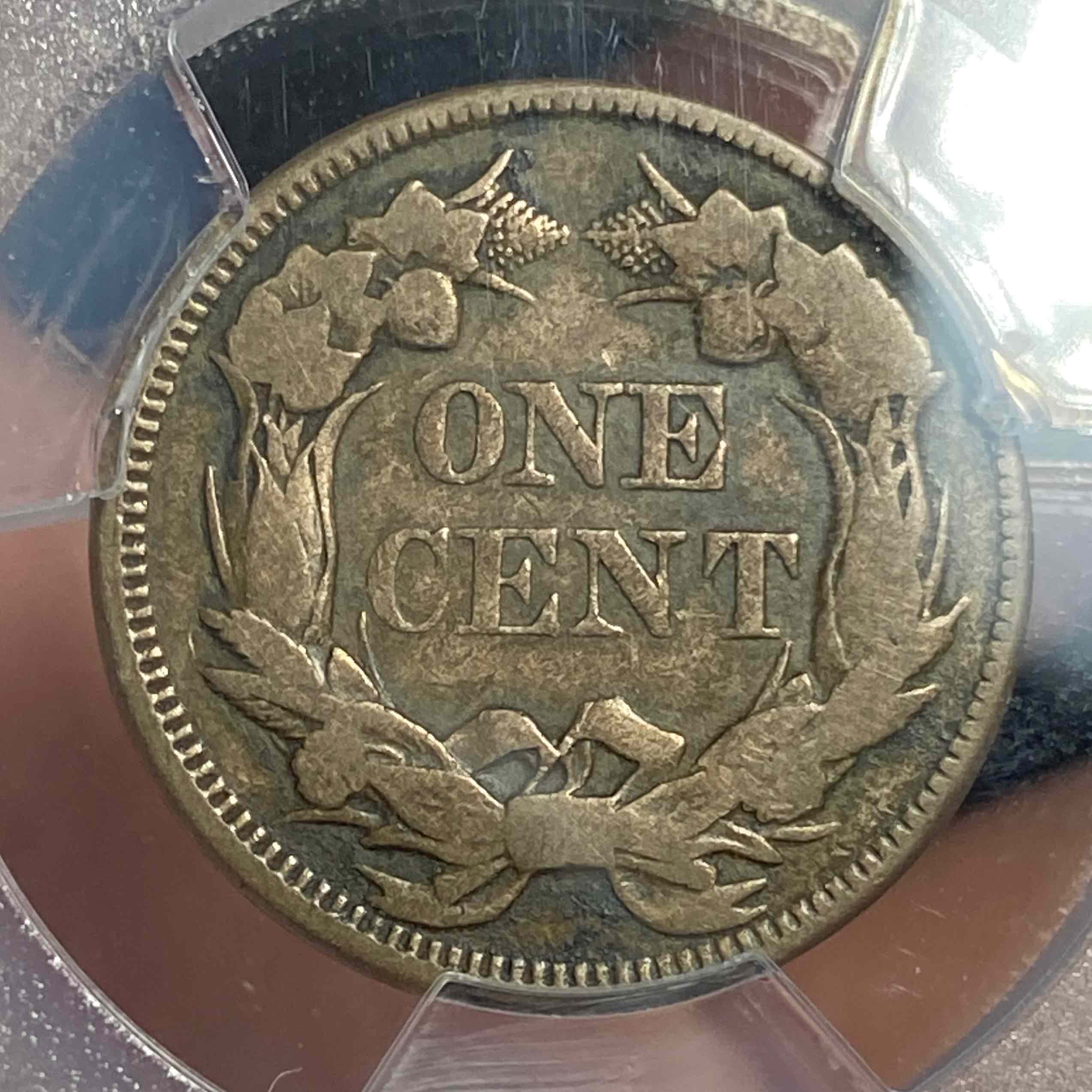1858/7-Flying-Eagle-Cent--Fresh-From-PCGS!