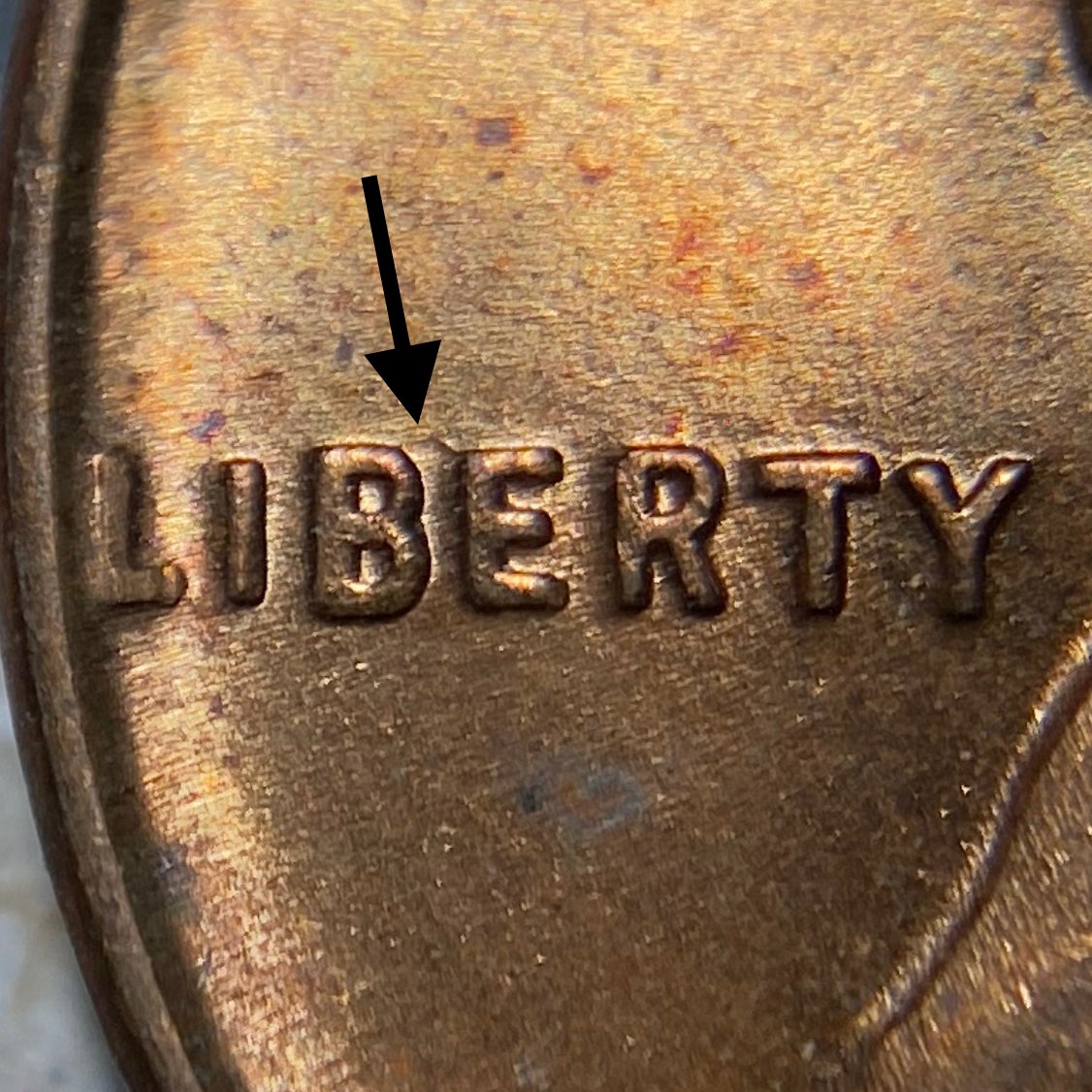 1956-D-Lincoln-Wheat-Cent--RPM-001-FS-501,-Rare-Unlisted-LDS-Early-BIE-Stage
