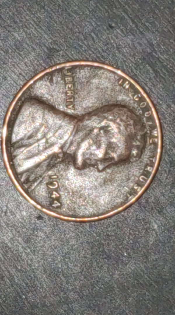 1944-No-Mint-Wheat-Penny--Just-Found
