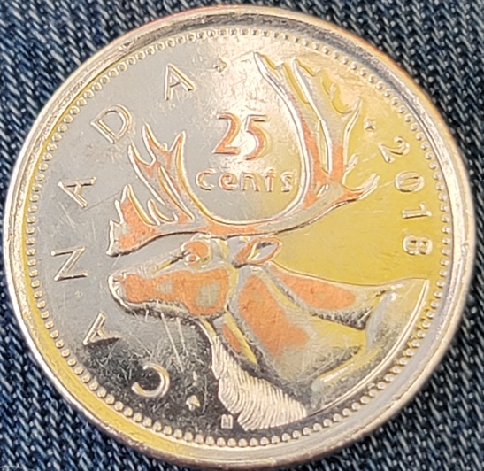 Weird-2018-Canadian-25-Cents-Quarter-Missing-Clad