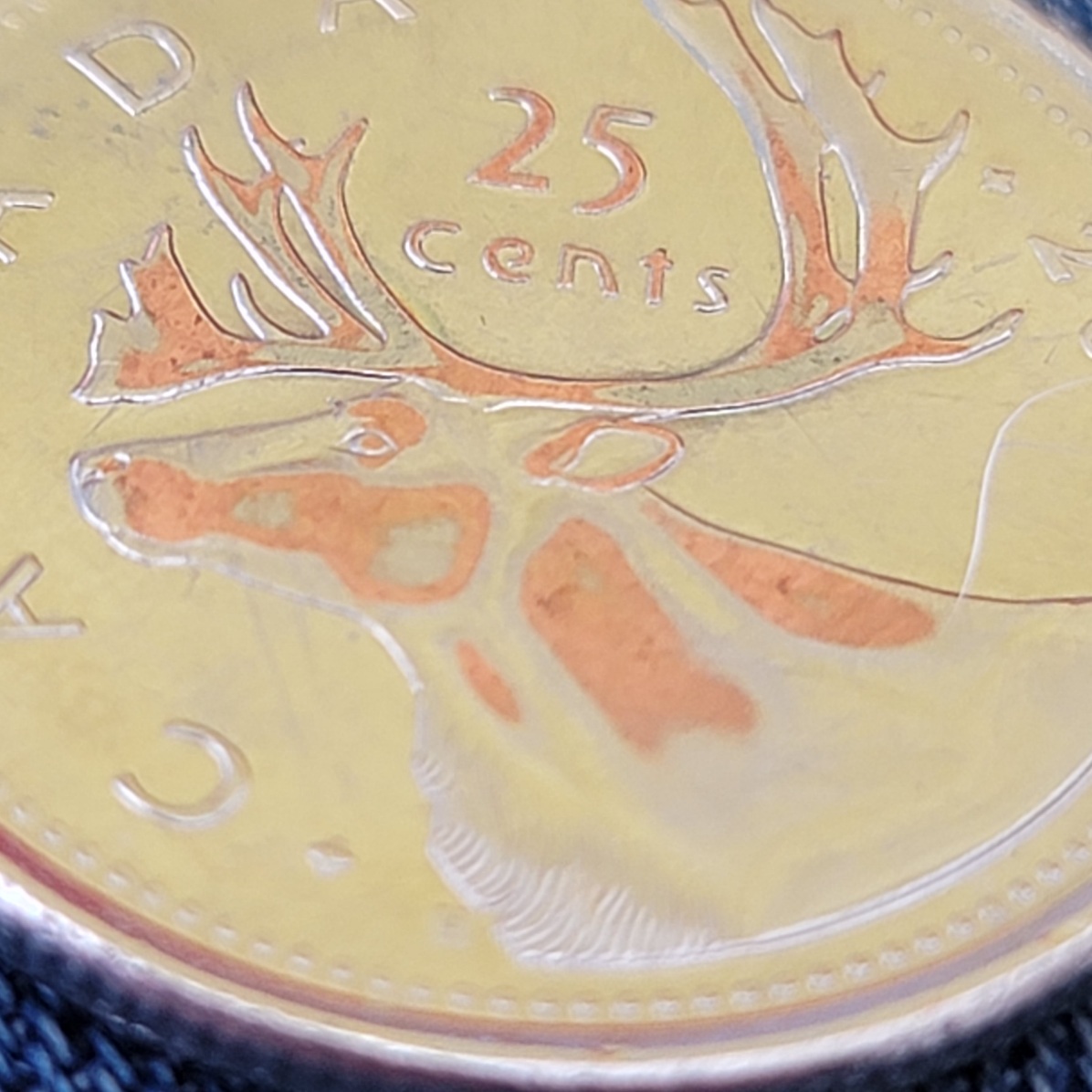Weird-2018-Canadian-25-Cents-Quarter-Missing-Clad