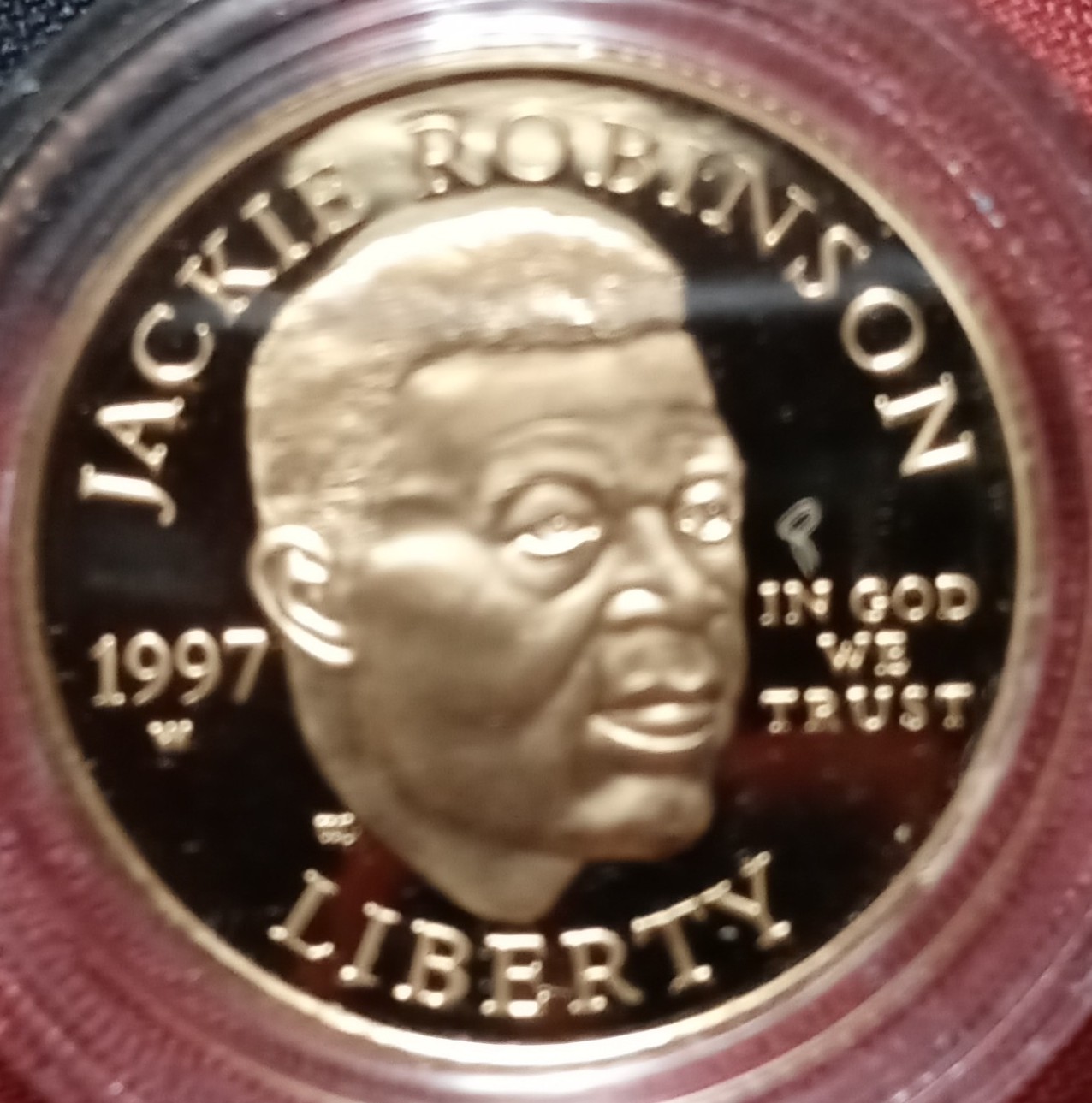 1997-Commemorative-Gold-Jackie-Robinson-$5-Dollars-Coin