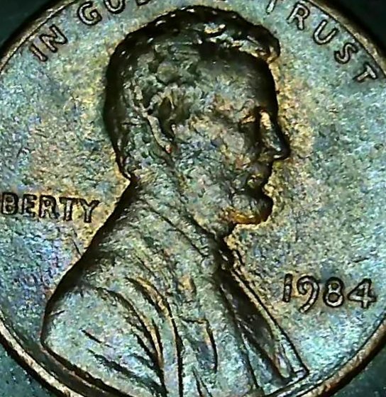 1984-Lincoln-Memorial-Cent.-Possible-Double-Ear?