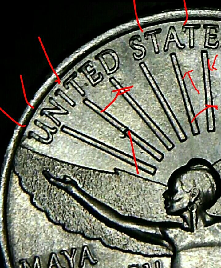 2022-P-Maya-Angelou-Quarter-Obverse-And-Reverse-Die-Chips/Gauges.-Clashing.-DDO-Or-R?