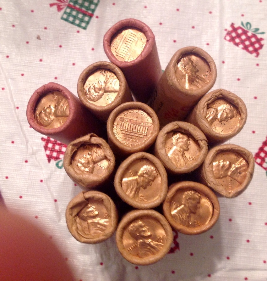 Coin-Rust--Throughout-Un-Opened-Rolls
