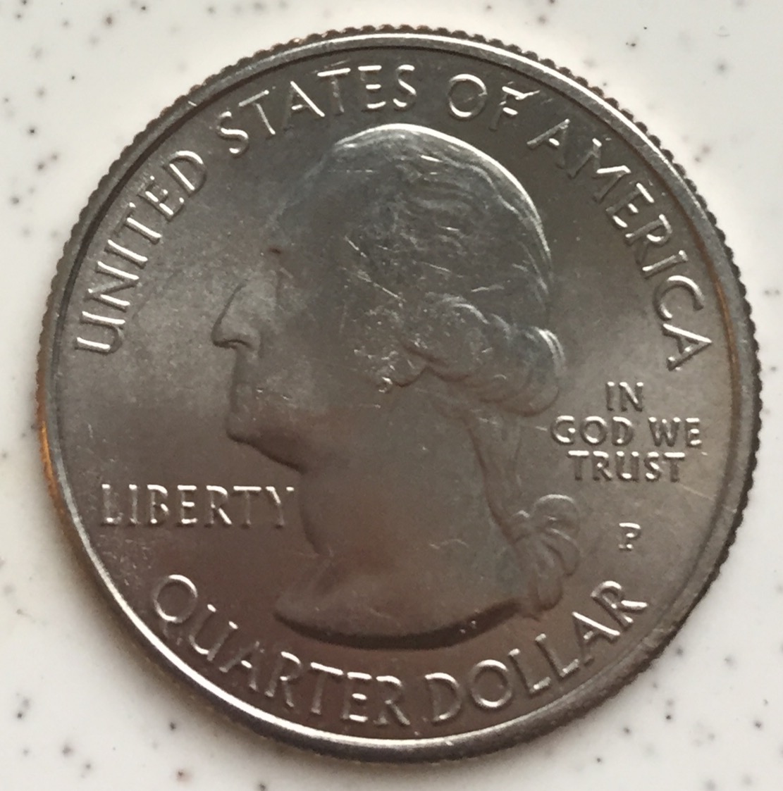 Cud-Like-Anomaly-On-Washington's-Ear-Lobe.-2019-P-Lowell-Ma-Quarter.