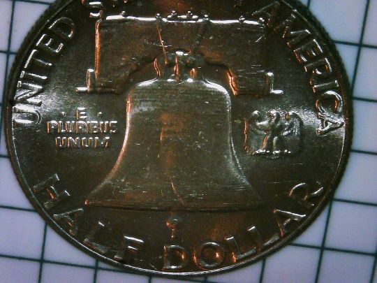 1960-Franklin-Half-Dollar-Grade?--MS-63?
