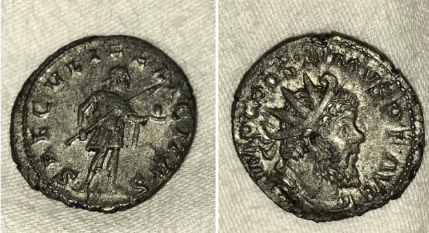 Gallic-Empire-Silver-Billon-Coin,-Need-More-Info-On-It