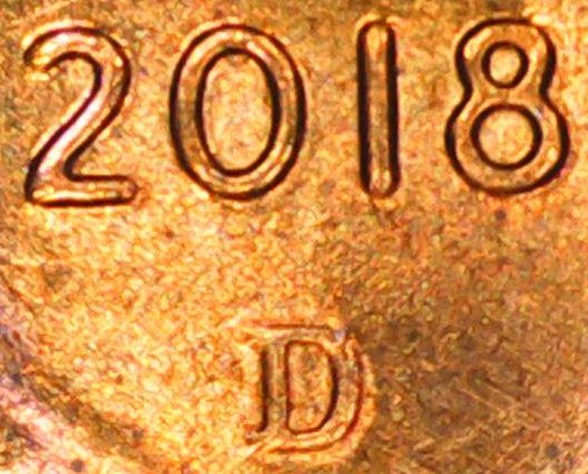 2018-D-Shield-Penny---Obverse-Looks-Doubled
