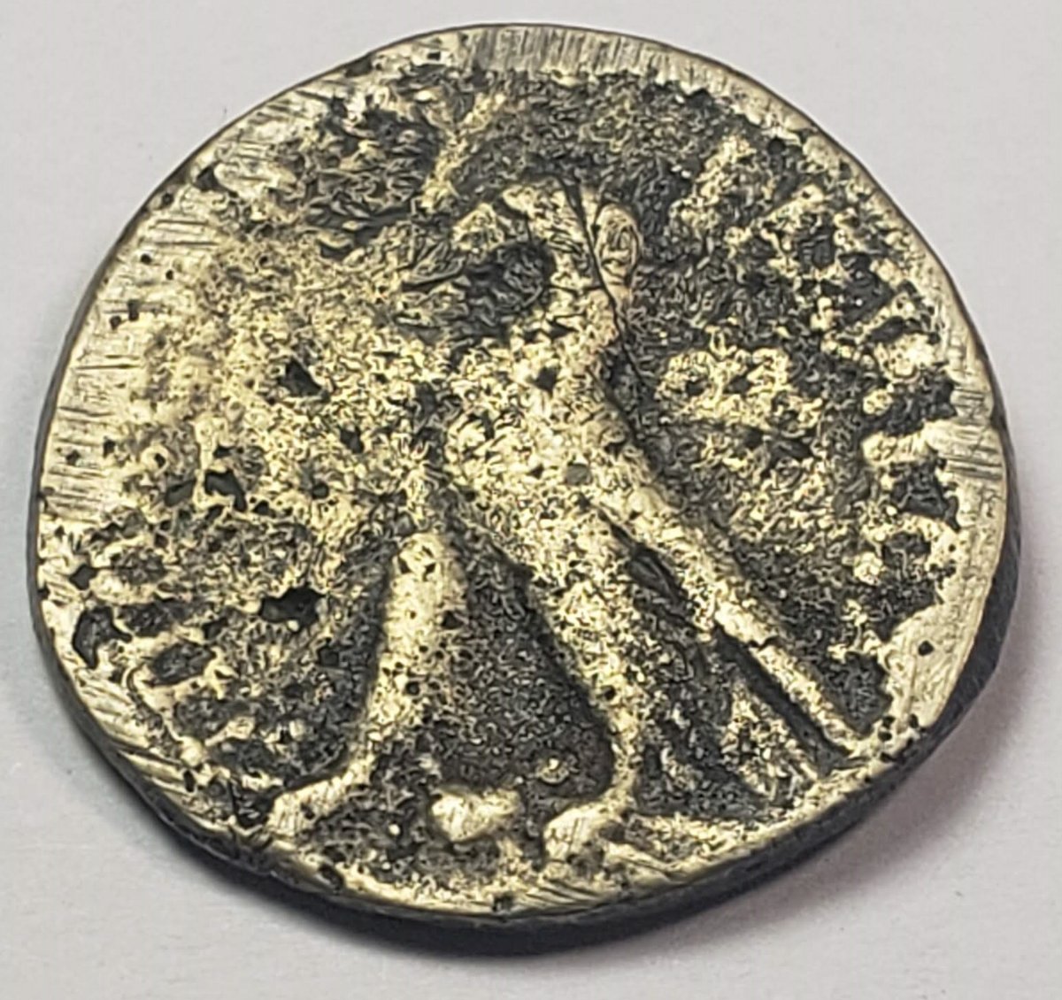 Greek-Or-Roman?--Head-Facing-Right,-Bird-Facing-Left
