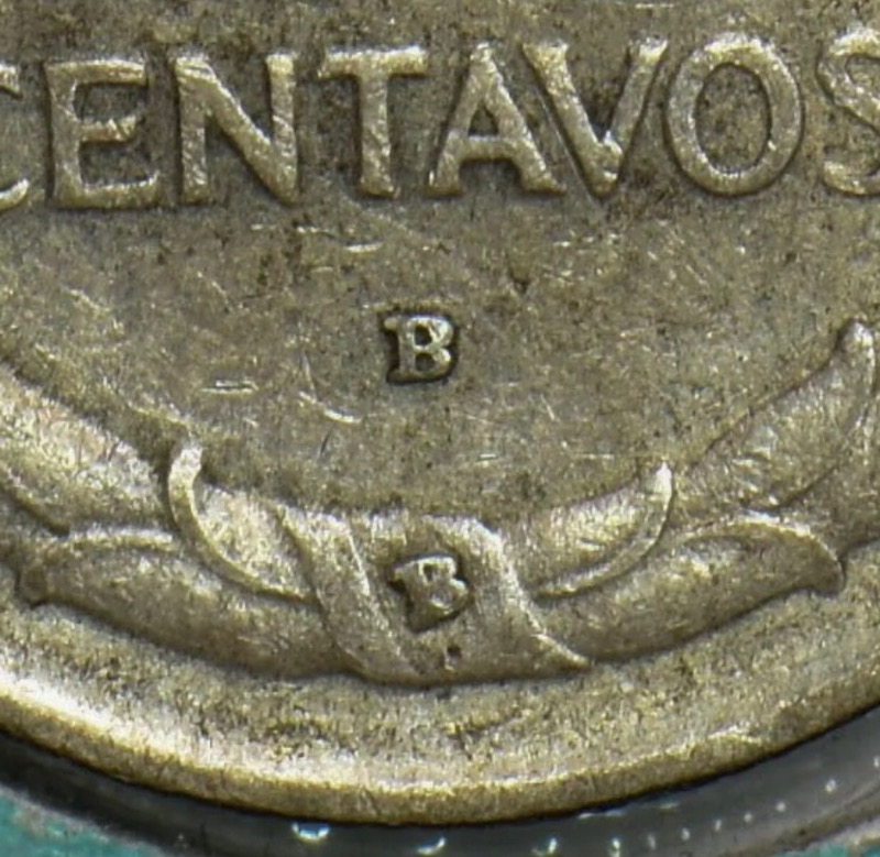1945-Colombia-20-Centavos-