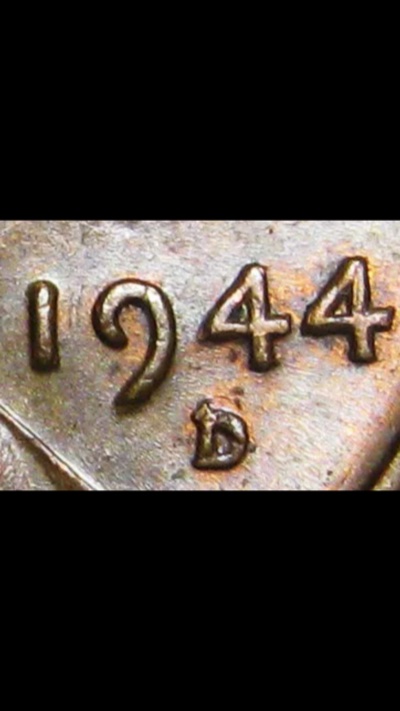 1944-D/S-Lincoln-Wheat-Cent-Over-Mint-Mark-OMM-001,-FS-511-Unc-Stage-A