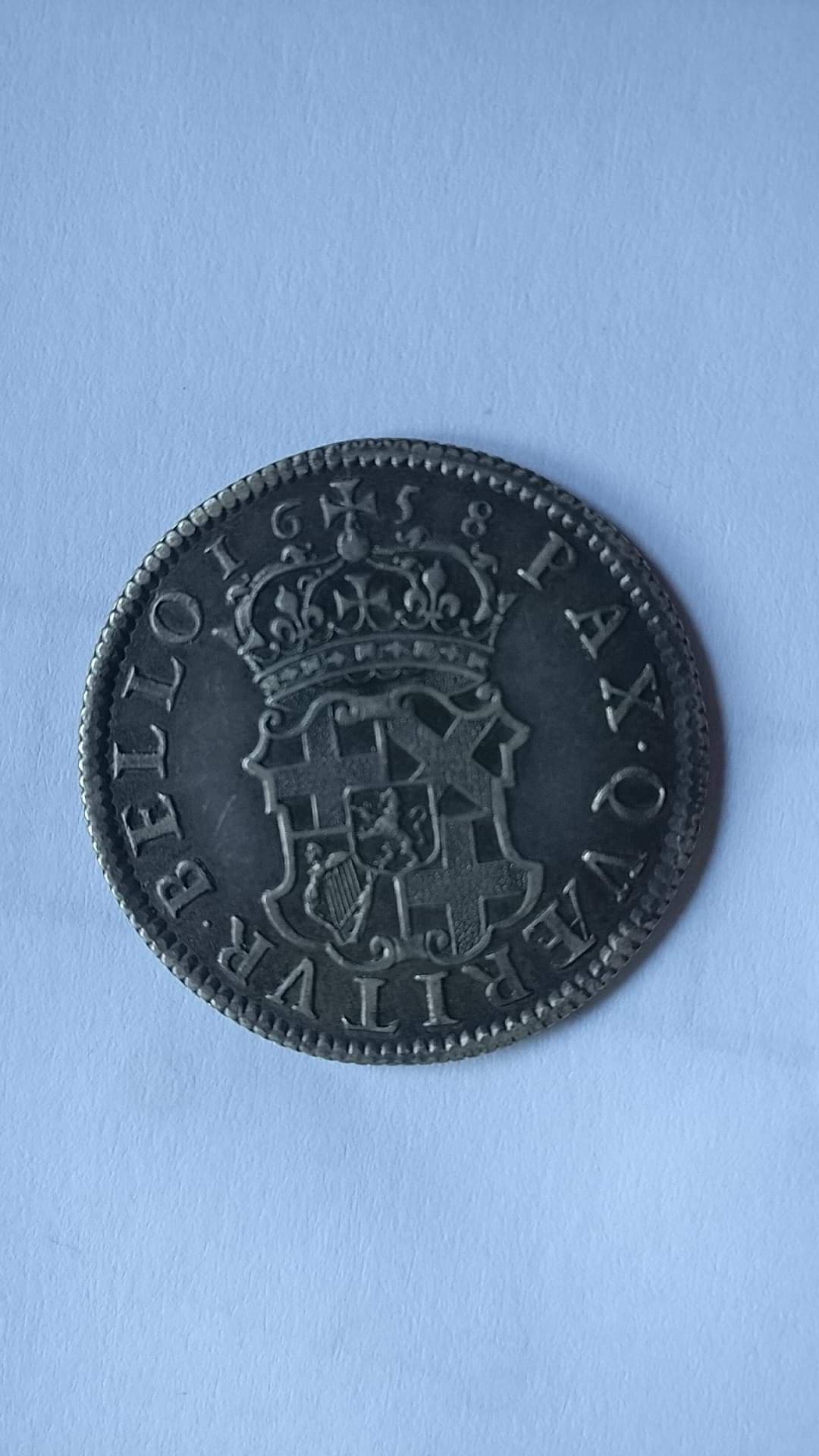 1658-Cromwell-Shilling