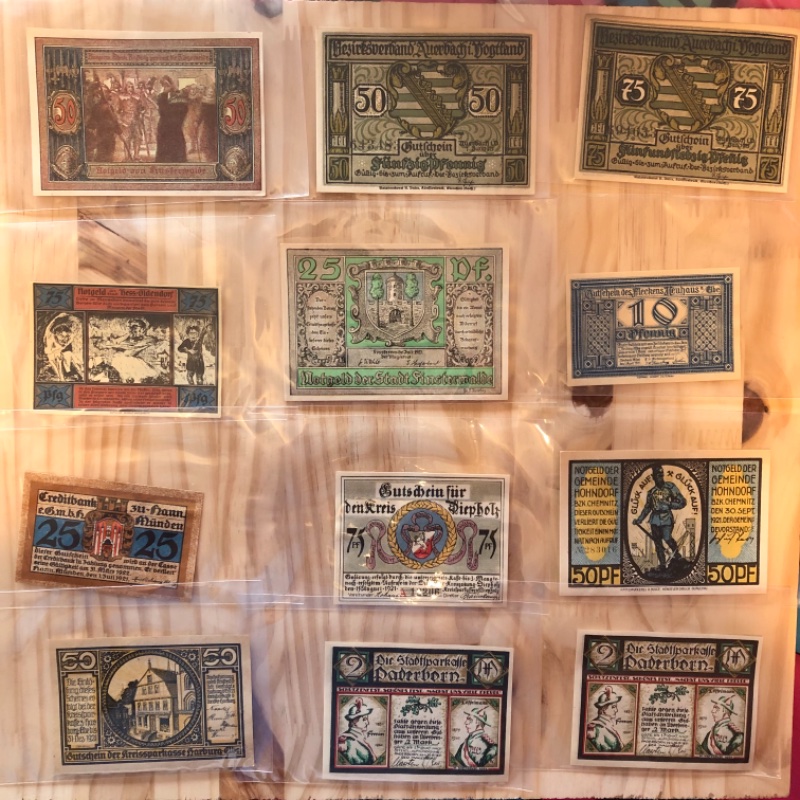 German-Notgeld-Collector-Of-46-Years,-From-Uk.