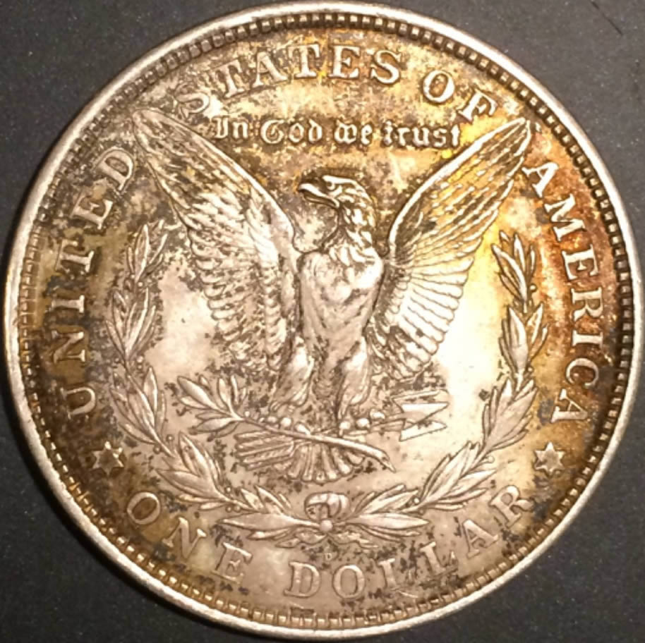 What-Causes-This-Type-Of-Toning-On-A-Morgan-Dollar?