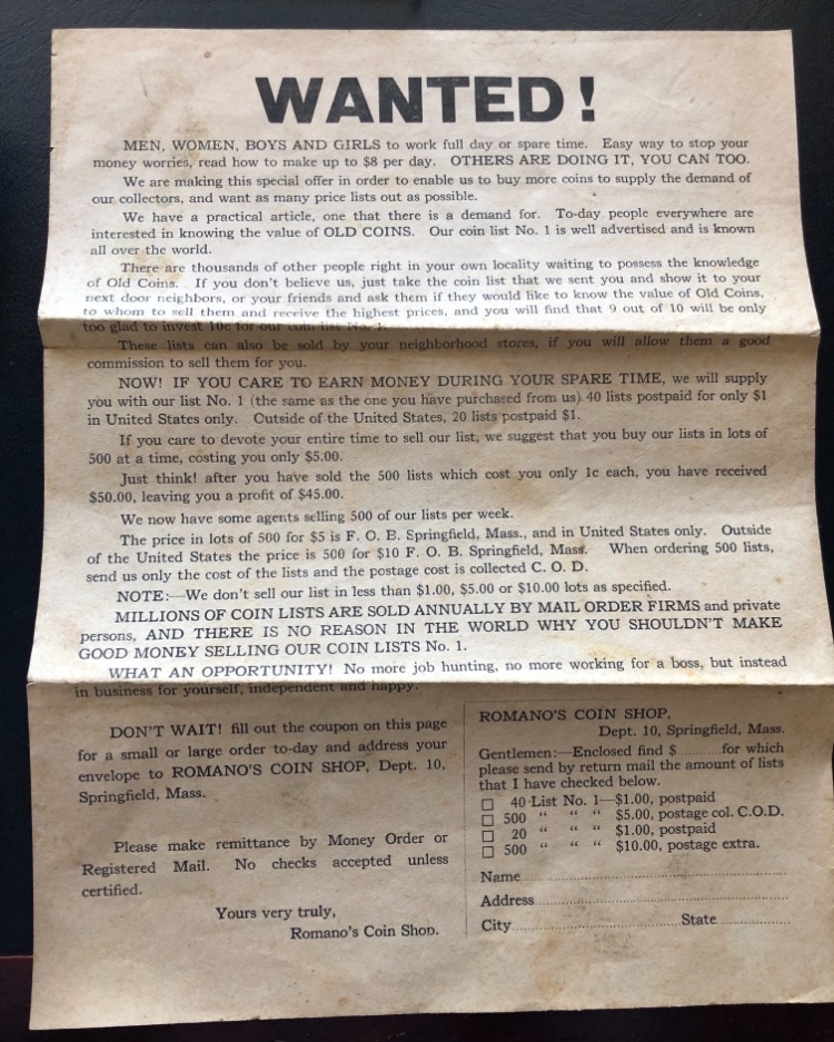 Interesting-Coin-Brochure-From-A-Coin-Dealer-In-The-1930's.