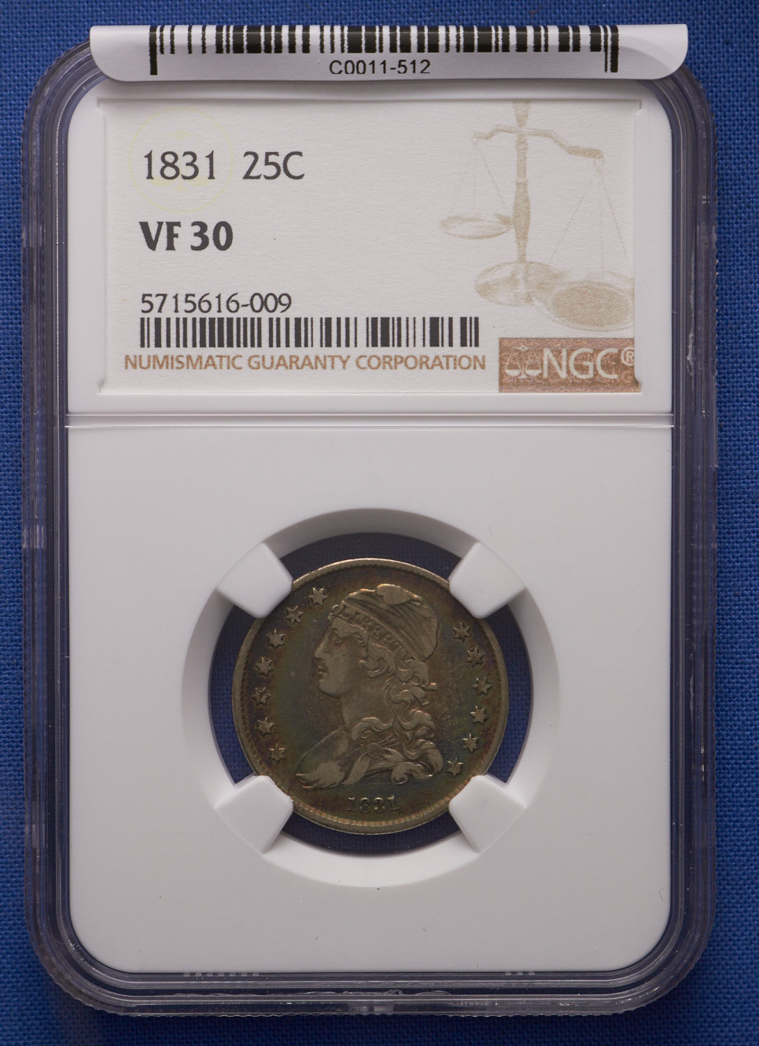 1831-Capped-Bust-Quarter....-Guess-The-Grade.