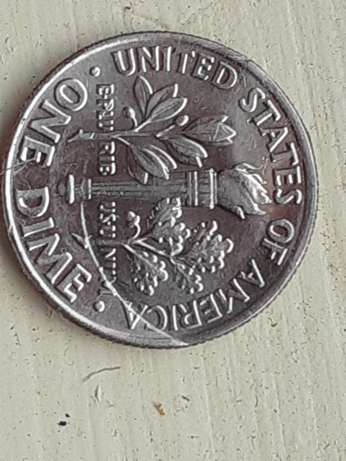 2013-P-Dime---Seems-Impossible.-.-Maybe-Coin-Counting-Machine-Damage