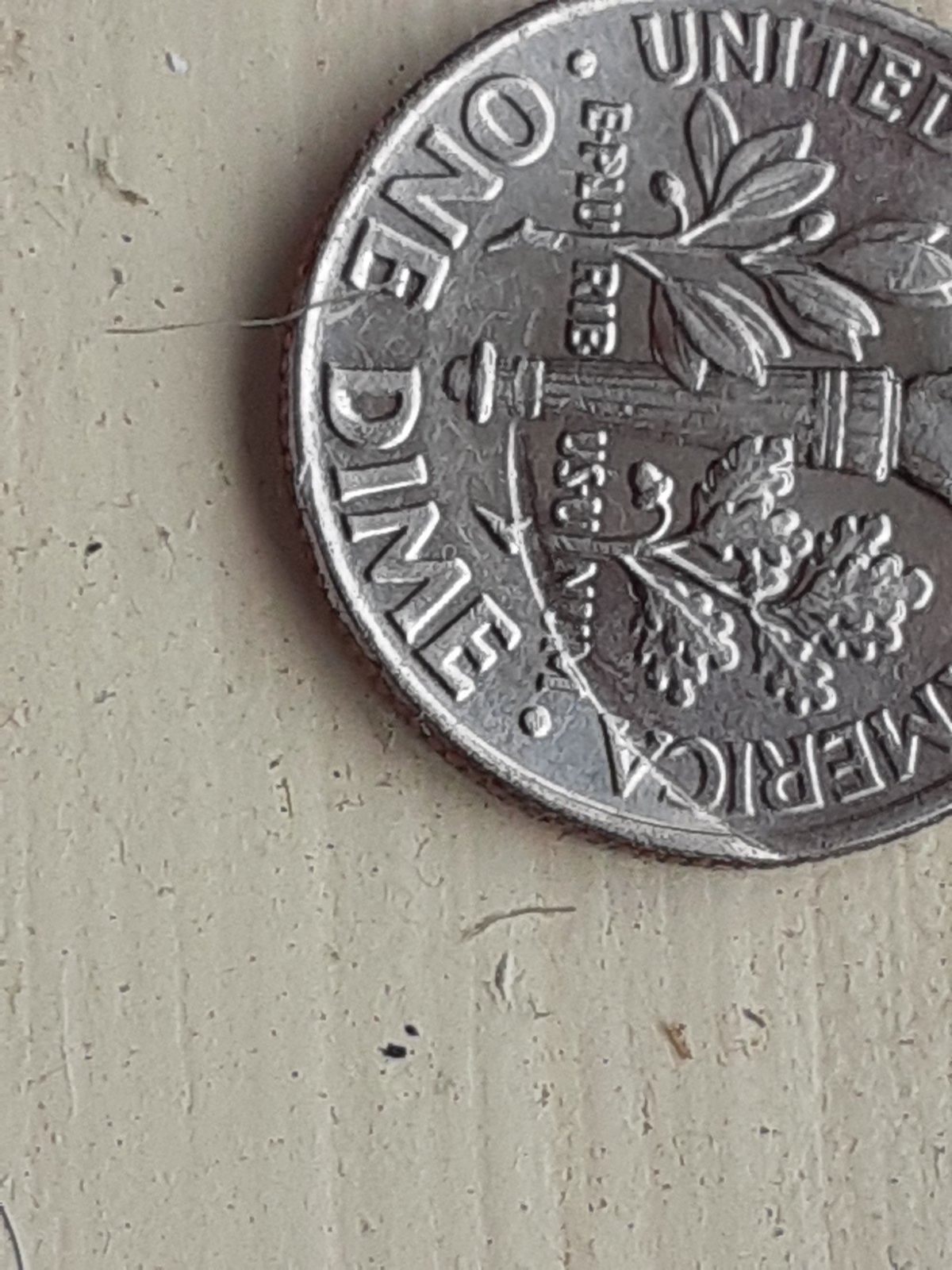 2013-P-Dime---Seems-Impossible.-.-Maybe-Coin-Counting-Machine-Damage