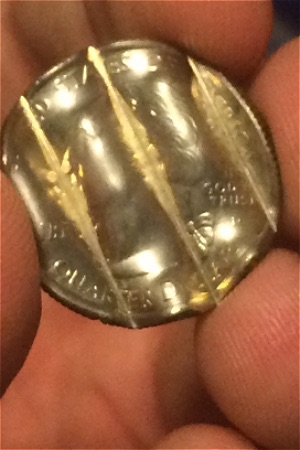 Something-Unusual,-New-Mexico-State-Quarter-Waffle-Coin