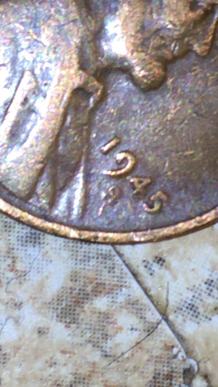 1945-S/S-Coin-Lwc-Has-Two-S-MM-Side-By-Side