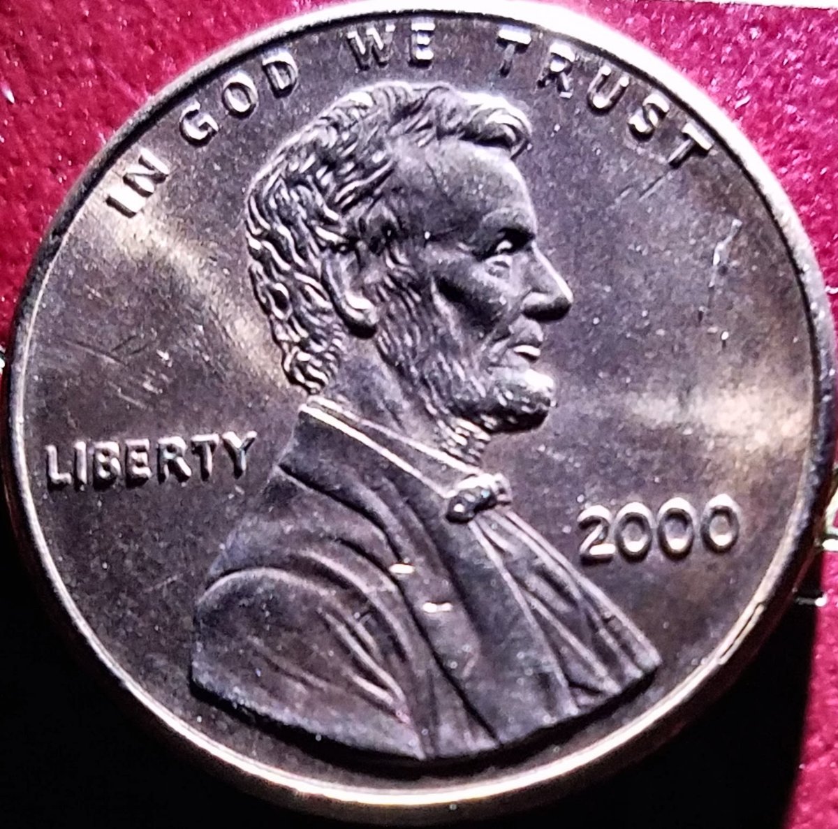 2000-Lincoln-Cent-WAM-Snatched-From-The-Wild-CRHing!-Great-Condition!