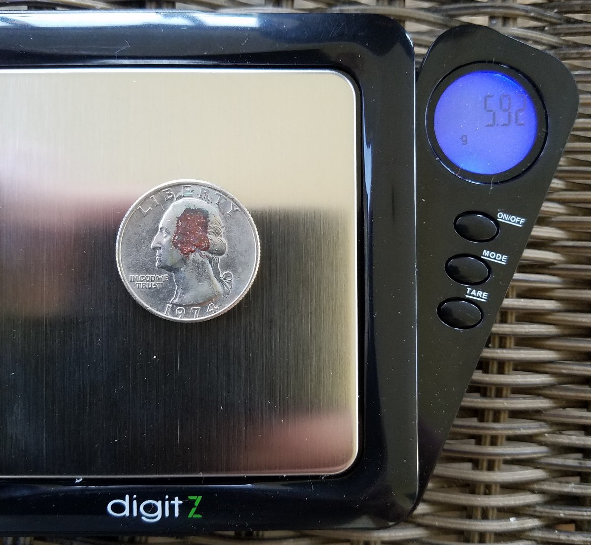 1974-Washington-Quarter-Weighing-5.92-Grams.--Is-That-Normal?