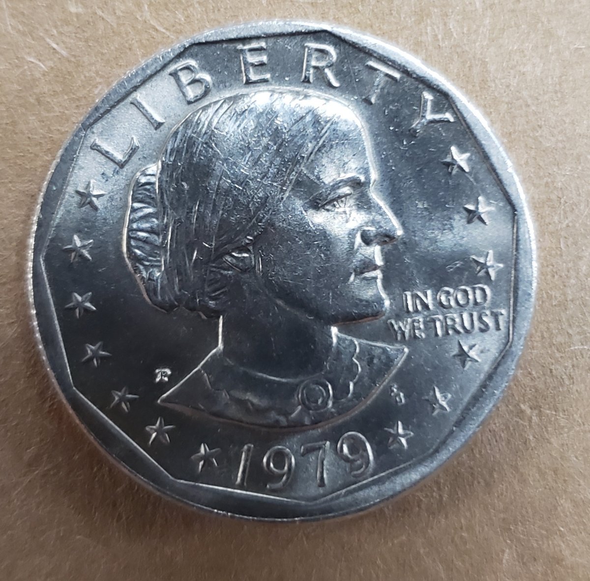 1979-P-Liberty-Dollar,-Wide-Rim?