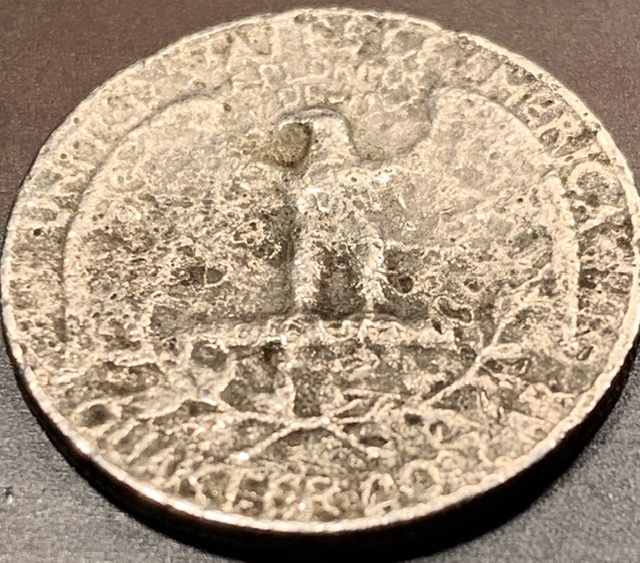 1965-Washington-Quarter-Struck-Multiple-Times-On-Wrong-Planchette?