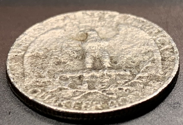 1965-Washington-Quarter-Struck-Multiple-Times-On-Wrong-Planchette?